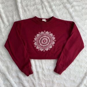 SOLD PacSun Cropped Sweatshirt